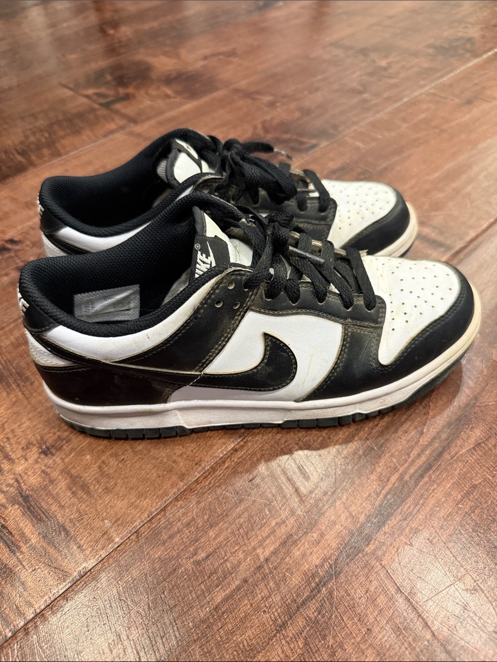 Nike Boy’s Black & White Jordan Low-Top Skate Sneakers
